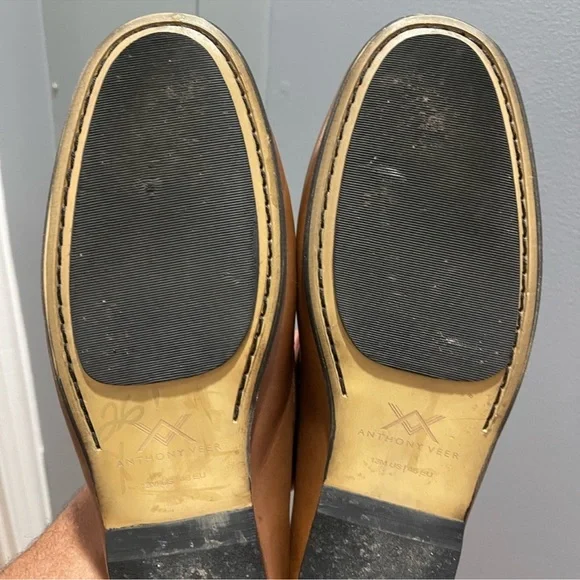 Anthony Veer Brown Loafers shoes Sz 13 (46) - Picture 5 of 11